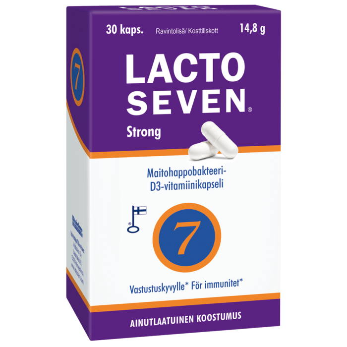 Lacto Seven Strong 30 kaps bild 3
