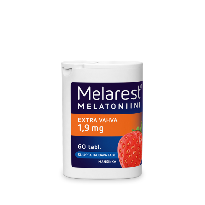 Melarest 1,9 mg Mansikka 60 tabl bild 2