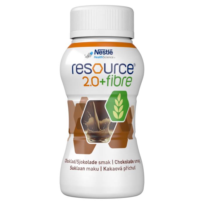 Resource 2.0+Fibre Suklaa 4x200 ml kuva 1