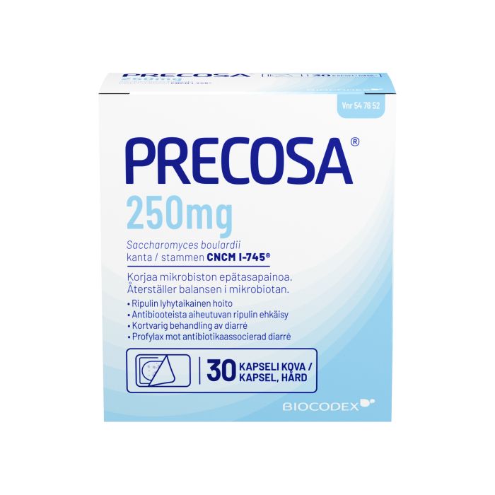 PRECOSA 250 mg kaps, kova 30 fol bild 2