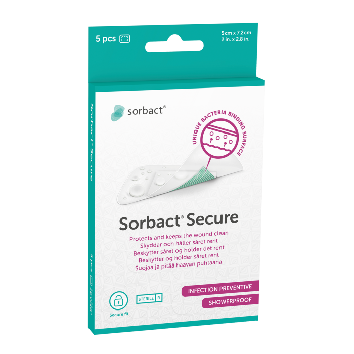 Sorbact Secure 5cm x 7,2cm CE 98147 5 KPL bild 4