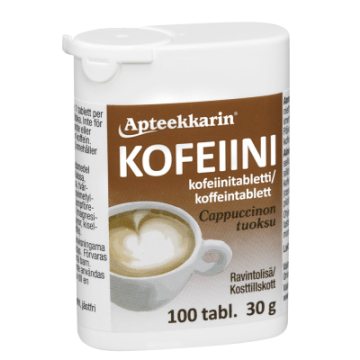 Apteekkarin Kofeiini  100 tabl