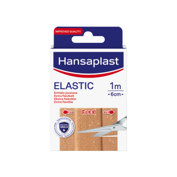 Hansaplast Elastic kangaslaastari ME10 1m x 60cm 10 kpl
