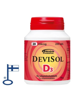Devisol 20 mikrog imeskelytabletti 200 kpl