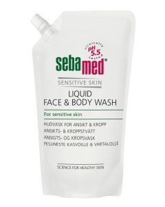 Sebamed Face&Body Wash pesuneste täyttöpussi 1000 ml