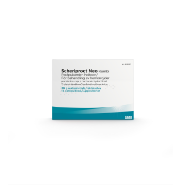 SCHERIPROCT NEO KOMBI peräpuikko ja rektaalivoide 15+30 g
