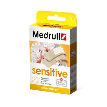 Medrull Sensitive laastari herkkä iho 20 kpl