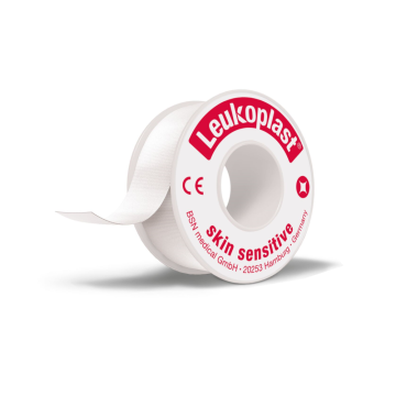 LEUKOPLAST SKIN SENSITIVE 2,5CMX2,6M  SILIKONIKIINNITYS 1 KPL