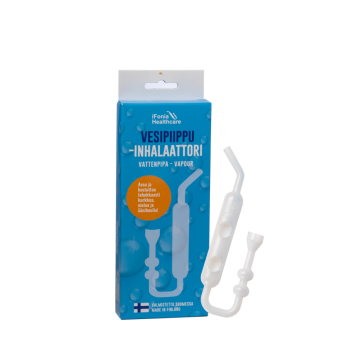 Vesipiippu inhalaattori 1 kpl