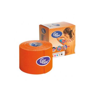 Curetape kinesiologinen teippi oranssi  5m x 5 cm 1 kpl