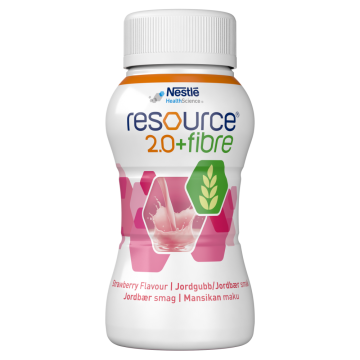 Resource 2.0+Fibre Mansikka 4x200 ml