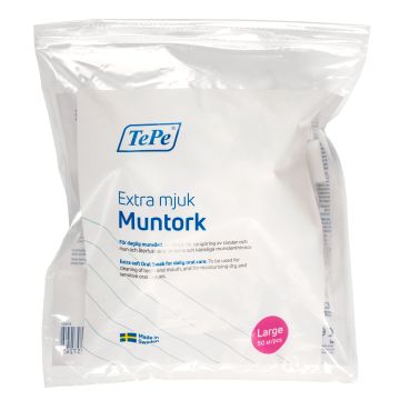 TePe Suun puhdistus- ja kostutustikku Large 50 kpl