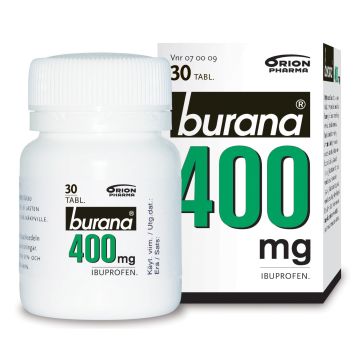 BURANA 400 mg tabl, kalvopääll 30 kpl