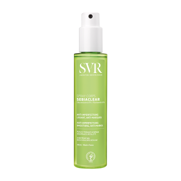 SVR Sebiaclear spray corps epäpuhtauksia hoitava suihke vartalolle 150 ml