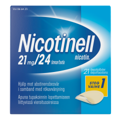 NICOTINELL 21 mg/24 h depotlaast 21 kpl