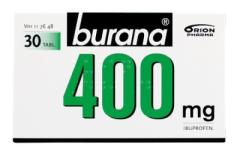 BURANA 400 mg tabl, kalvopääll 30 fol