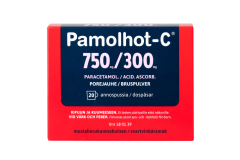 PAMOLHOT-C 750/300 mg porejauhe 20 kpl