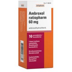 AMBROXOL RATIOPHARM 60 mg poretabl 10 kpl
