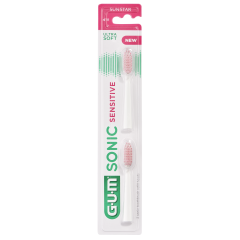 GUM Sonic Sensitive vaihtoharjaspäät 2 kpl