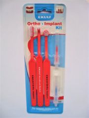 Ekulf Ortho-implant Kit-harjasetti X1 kpl