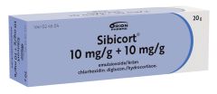 SIBICORT emulsiovoide 10/10 mg/g 20 g