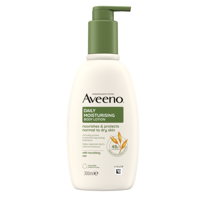 1000029749_Aveeno_Daily_Moisturising_Body_Lotion_kosteusvoide_300_ml_pakkauskuva_Pakkauskuva25159_png